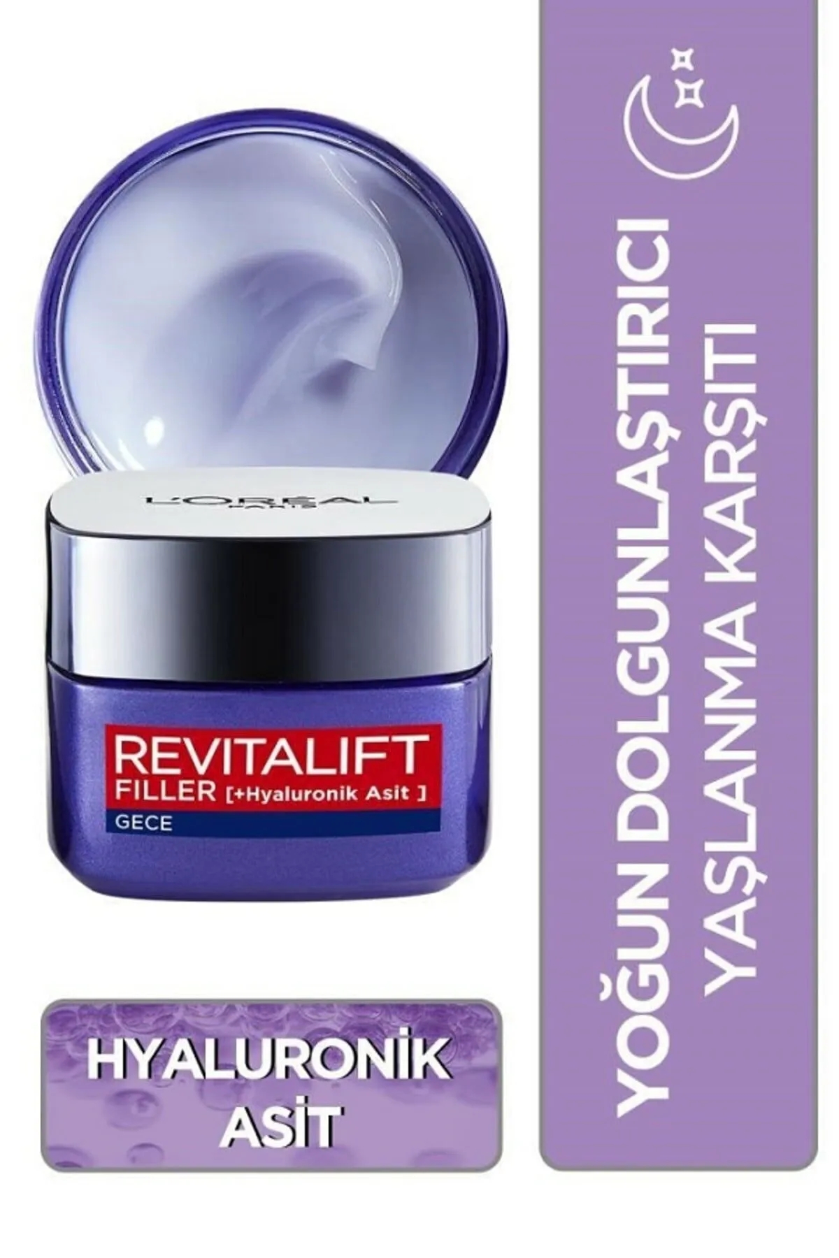 L’Oréal Paris Revitalift Filler Gece Kremi 50 Ml