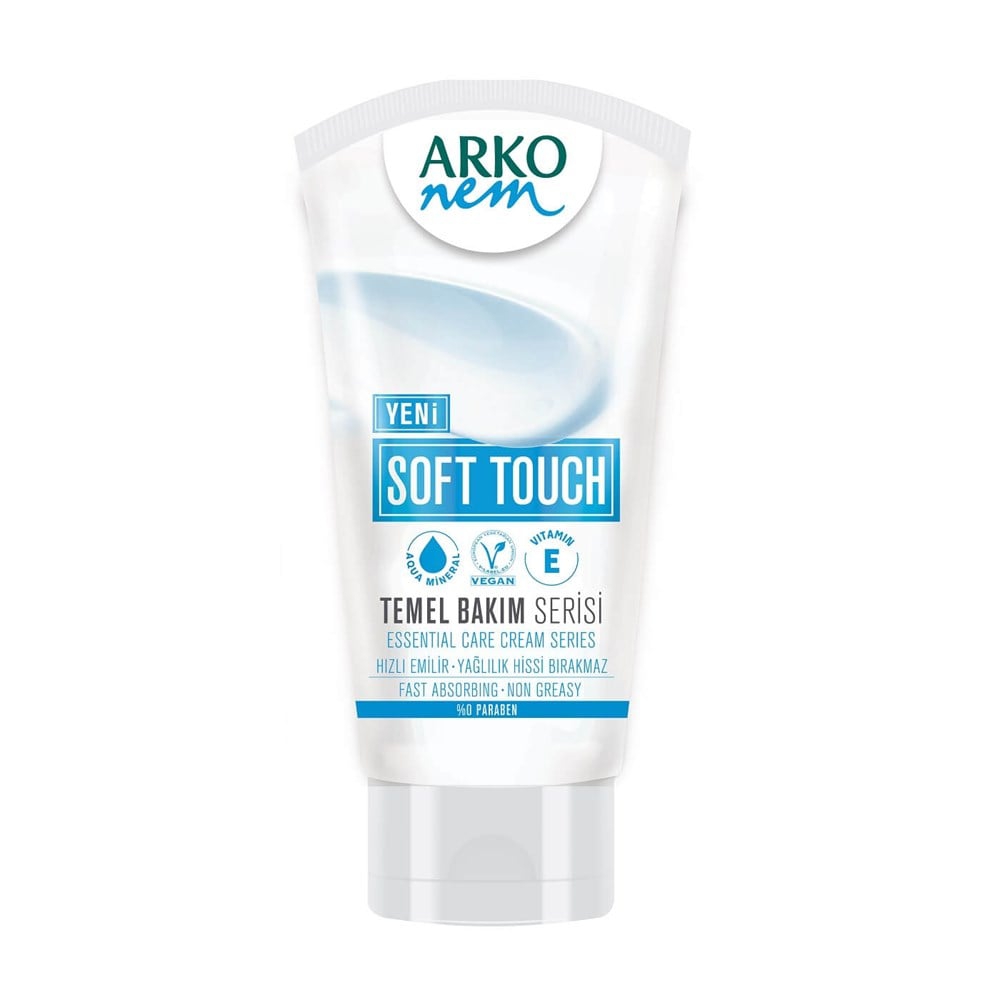 Arko Nem Temel Bakım Kremi Soft Touch 60ml X 6 Adet
