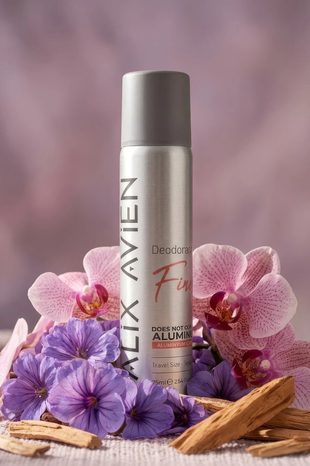 Alix Avien Alüminyumsuz Kadın Deodorant Sprey 75 ML Finesse