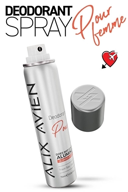 Alix Avien Alüminyumsuz Kadın Deodorant Sprey 75 ML - Pour Femme