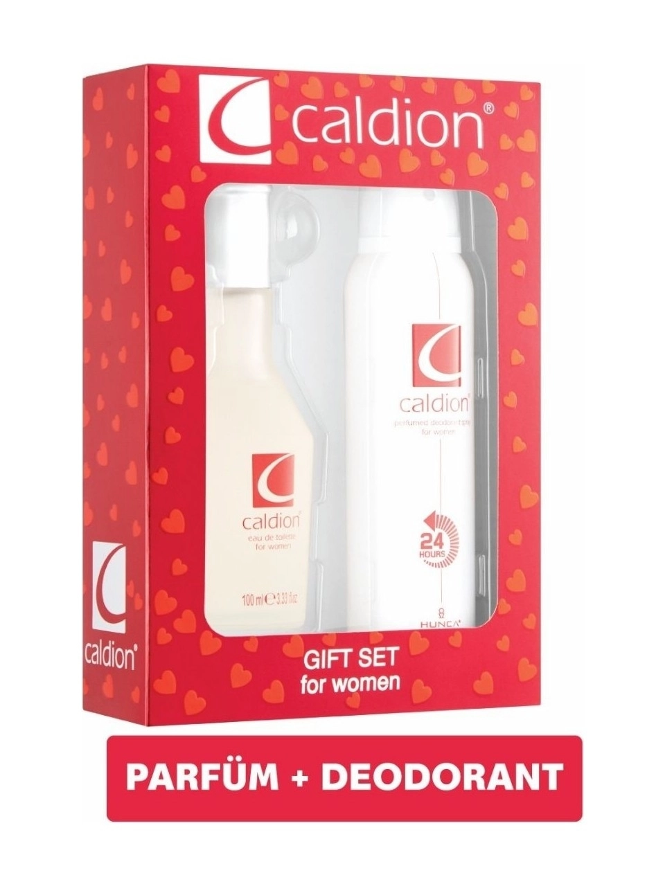 Caldion For Women EDT 50 ml + Deo Sprey 150 ml Kadın Parfüm Seti