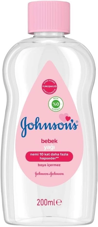 Johnson’s Baby Nemlendirici Bebek Yağı 200 ml