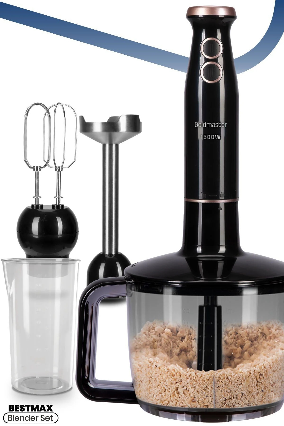 Goldmaster Bestmax Siyah Gold Blender Seti