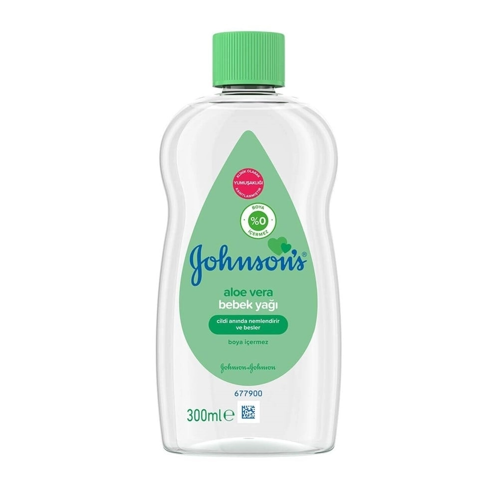 Johnson’s Baby Aloe Veralı Bebek Yağı 300 ml