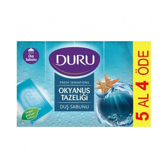Duru Fresh Sensations Duş Sabunu Okyanus Tazeliği 5 Al 4 Öde 750 gr
