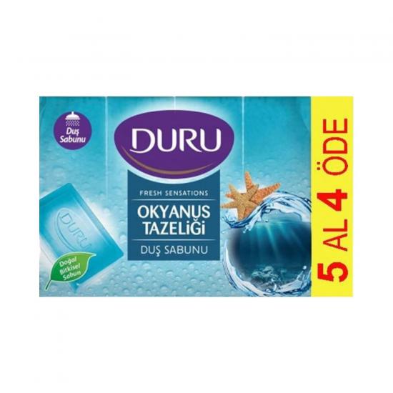 Duru Fresh Sensations Duş Sabunu Okyanus Tazeliği 5 Al 4 Öde 750 gr