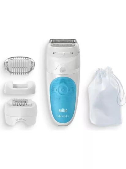 Braun Silk Epil 5 5605 SensoSmart Islak ve Kuru 3’ü 1 Arada Epilatör