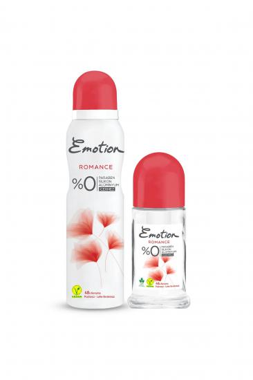 Emotion Romance  Deodorant 150ml & Roll On 50ml 