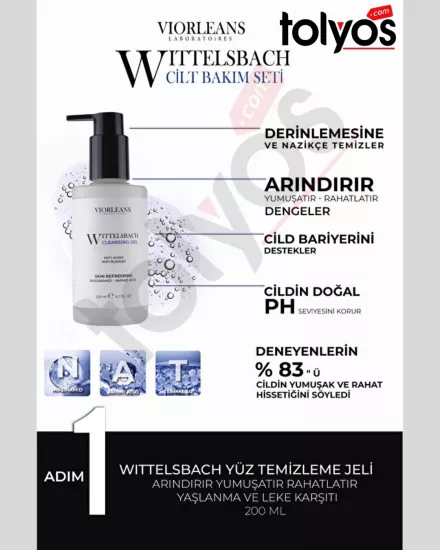 Viorleans Laboratoires WITTELSBACH Yaşlanma Ve Leke Karşıtı 3 Adımlı Cilt Bakım Seti