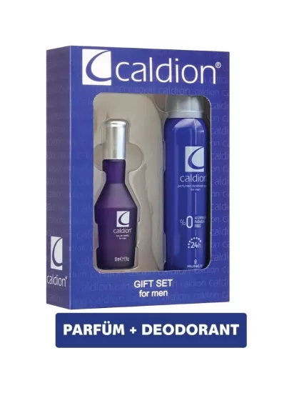 Caldion Erkek Parfüm EDT 100 ML + Sprey Deodorant 150 ML