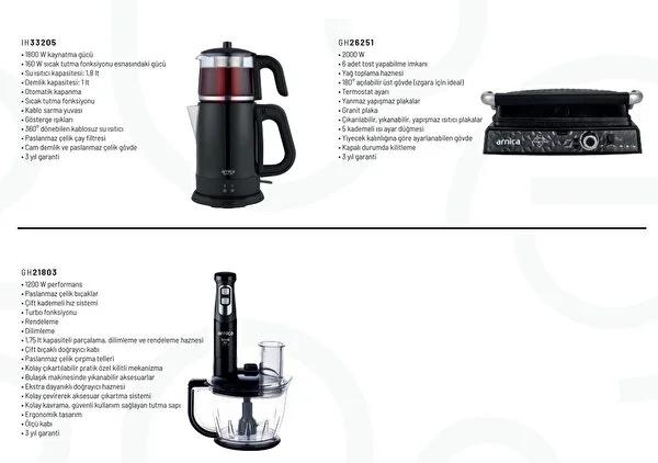 Arnica ST90005 Inox 3 Lü Çeyiz Seti - Gri