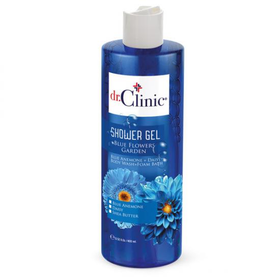 Dr.Clinic Duş Jeli Mavi Çiçekler Bahçesi 400ml X 2 Adet