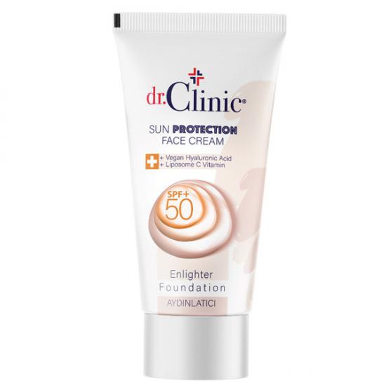 Dr.Clinic Spf 50+ Aydınlatıcı Güneş Kremi 50ml X 2 Adet