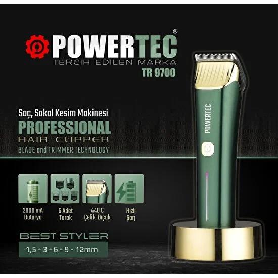 Powertec TR-9700 Saç ve Sakal Tıraş Makinası