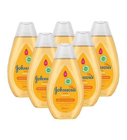 Johnson’s Baby Şampuan 200 ml x 6 Adet