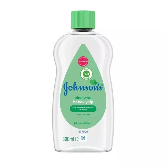 Johnson’s Baby Aloe Veralı Bebek Yağı 300 ml