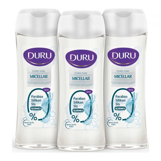 Duru Hydro Pure Micellar Duş Jeli 450 ml X 3 Adet