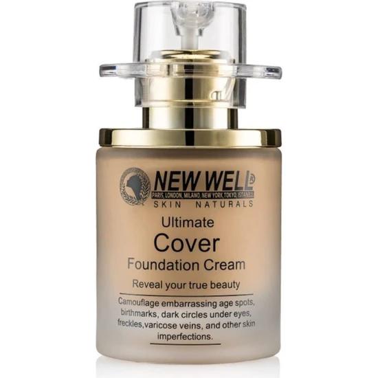 New Well Cover Şişe Fondöten 30 ml No:01 