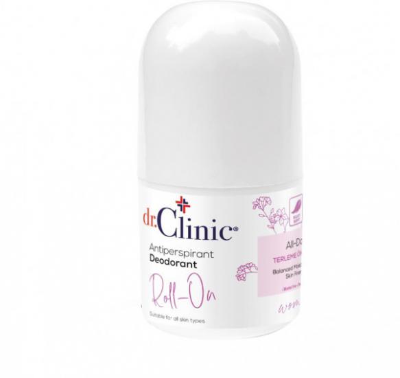 Dr.Clinic Antiperspirant Women Deodorant Roll-On 50ml X 2 Adet